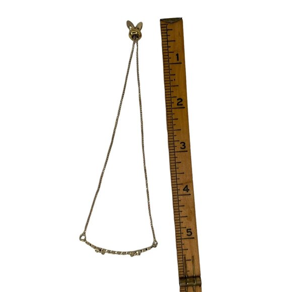 Bee and Honeycomb Hive Adjustable Bracelet Gold Color - Picture 5 of 7